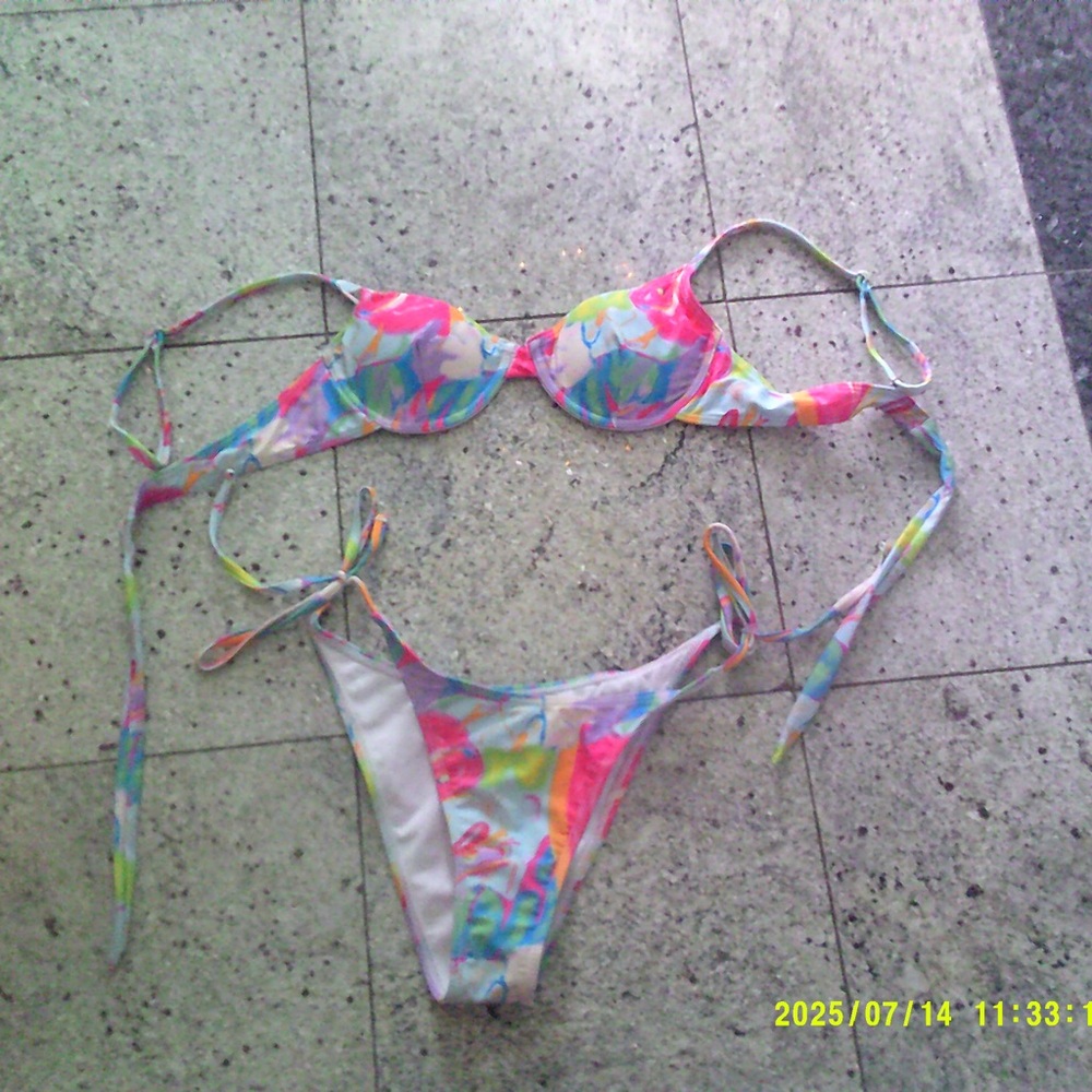 SHEIN Multicolor Bikini Set